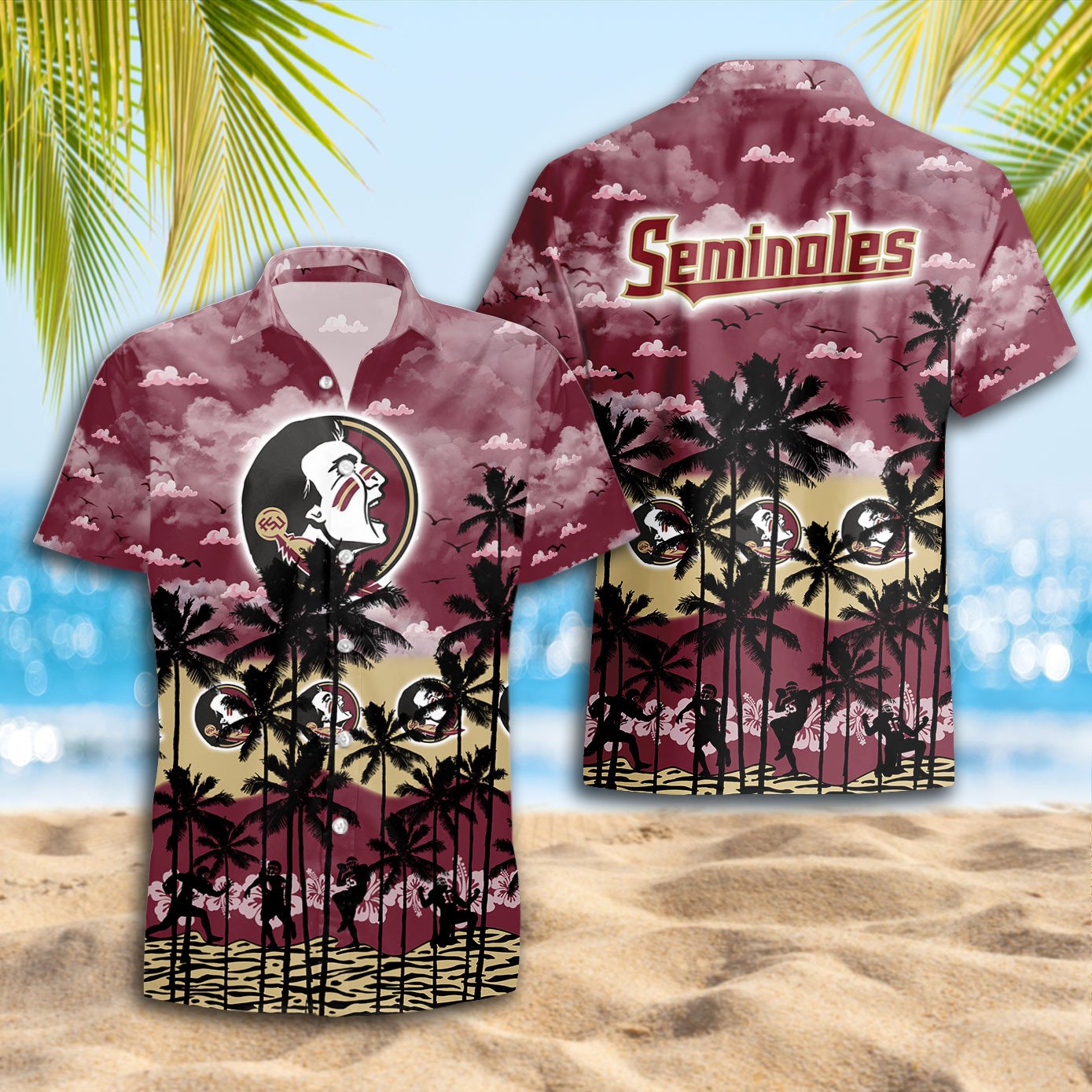 Florida State Seminoles Hawaiian Shirt Trending Summer - Famjoys Florida State Seminoles Hawaiian Shirt Trending Summer - Famjoys