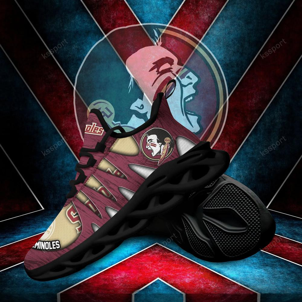 Florida State Seminoles Max Soul Shoes, Running Sneakers - Famjoys Florida State Seminoles Max Soul Shoes, Running Sneakers - Famjoys