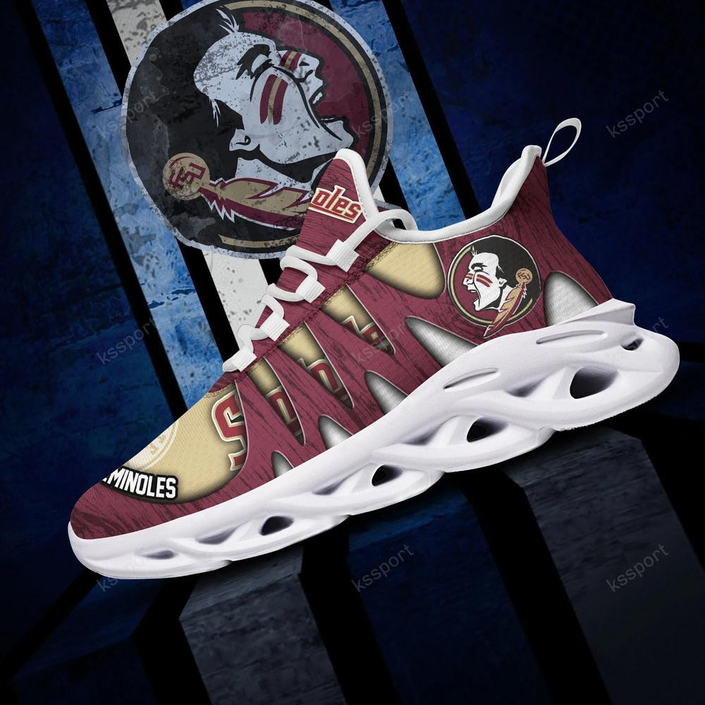 Florida State Seminoles Max Soul Shoes, Running Sneakers - Famjoys Florida State Seminoles Max Soul Shoes, Running Sneakers - Famjoys