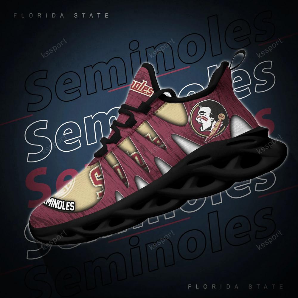 Florida State Seminoles Max Soul Shoes, Running Sneakers - Famjoys Florida State Seminoles Max Soul Shoes, Running Sneakers - Famjoys