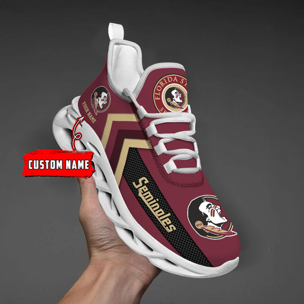Florida State Seminoles Personalized Custom Name Max Soul Shoes DS003 - Famjoys Florida State Seminoles Personalized Custom Name Max Soul Shoes DS003 - Famjoys