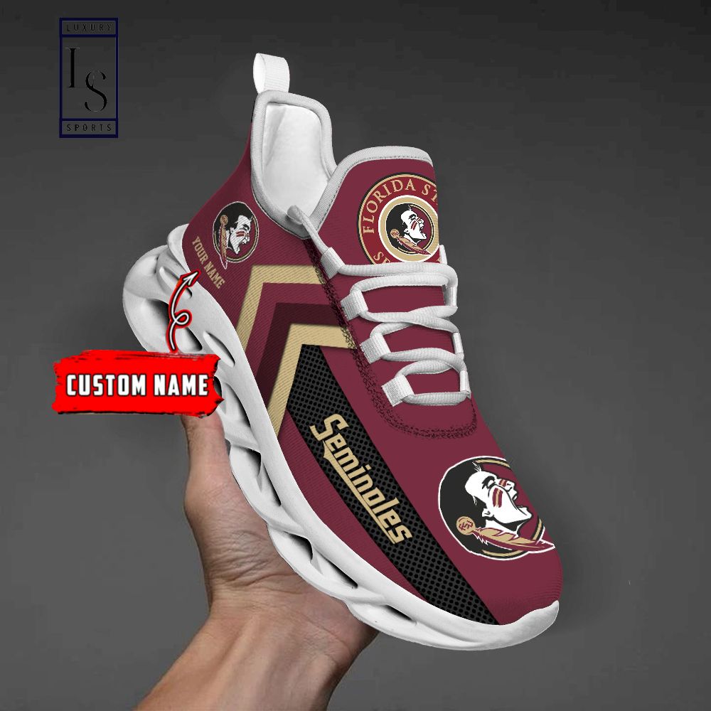 Florida State Seminoles Personalized Max Soul Shoes - Famjoys Florida State Seminoles Personalized Max Soul Shoes - Famjoys