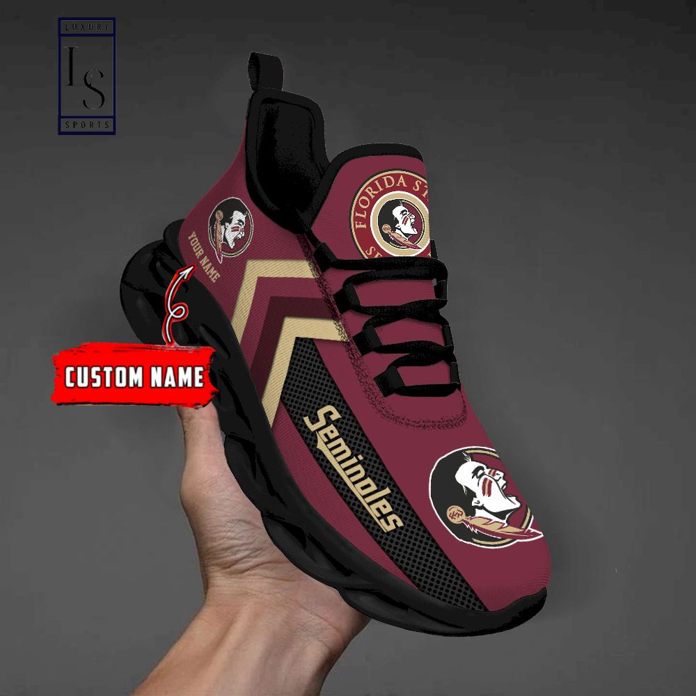 Florida State Seminoles Personalized Max Soul Shoes - Famjoys Florida State Seminoles Personalized Max Soul Shoes - Famjoys