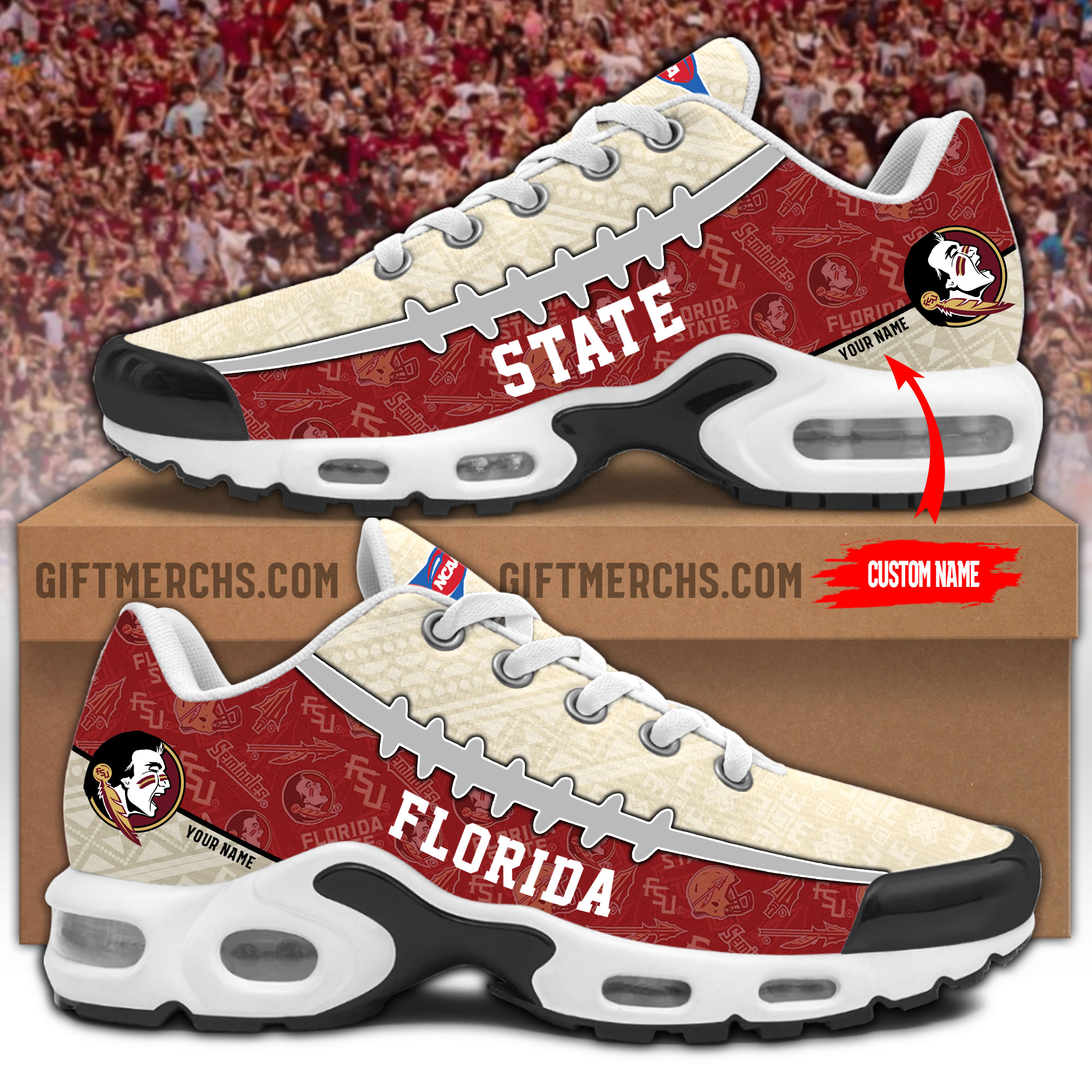 Florida State Seminoles Personalized Shoes - Famjoys Florida State Seminoles Personalized Shoes - Famjoys