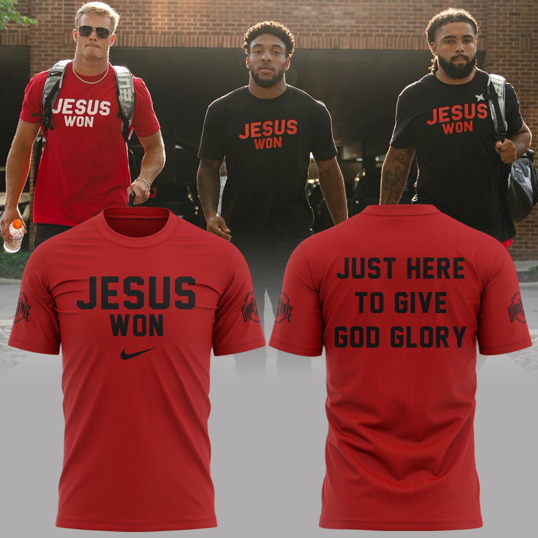 FOLLOW JESUS White TShirt 2024 - Famjoys FOLLOW JESUS White TShirt 2024 - Famjoys