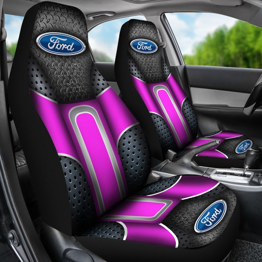 Ford 2 Front Seat Covers Pink - Famjoys Ford 2 Front Seat Covers Pink - Famjoys