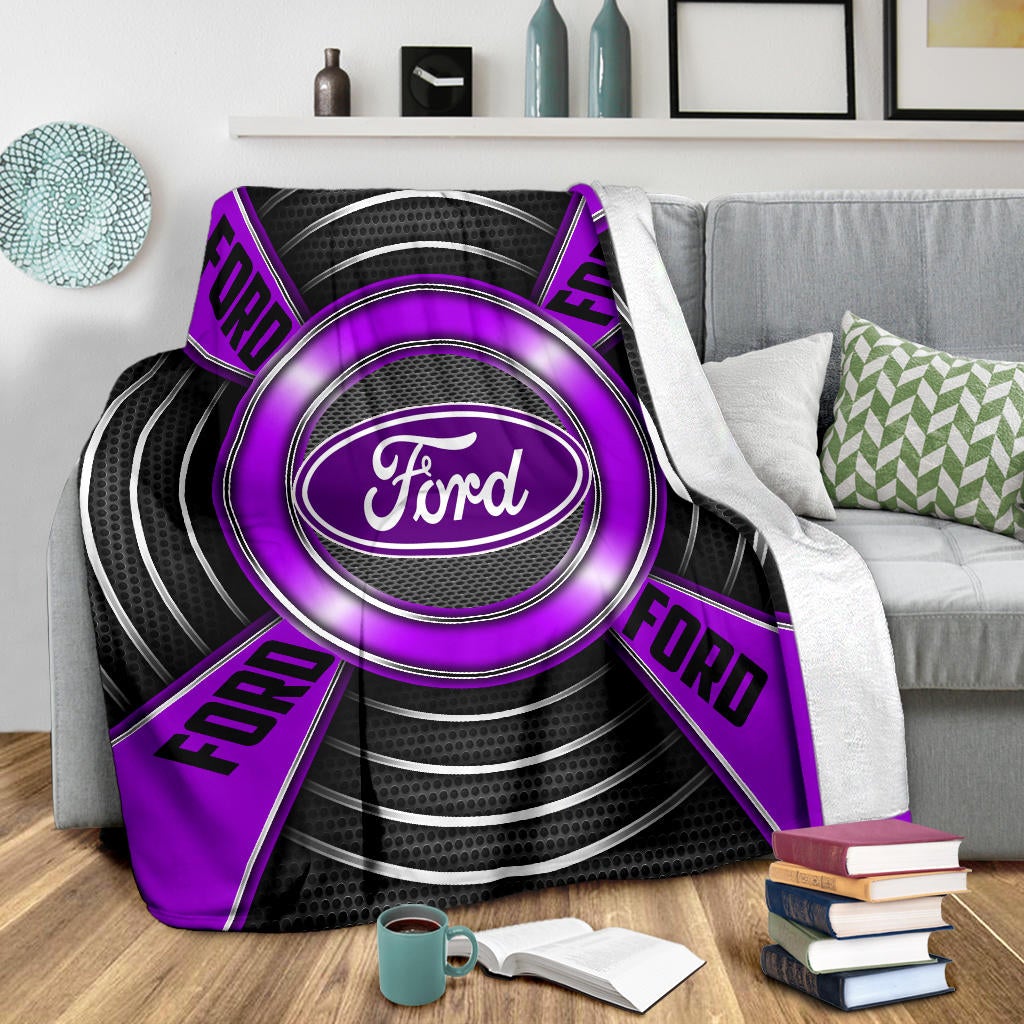 Ford Blanket Purple - Famjoys Ford Blanket Purple - Famjoys