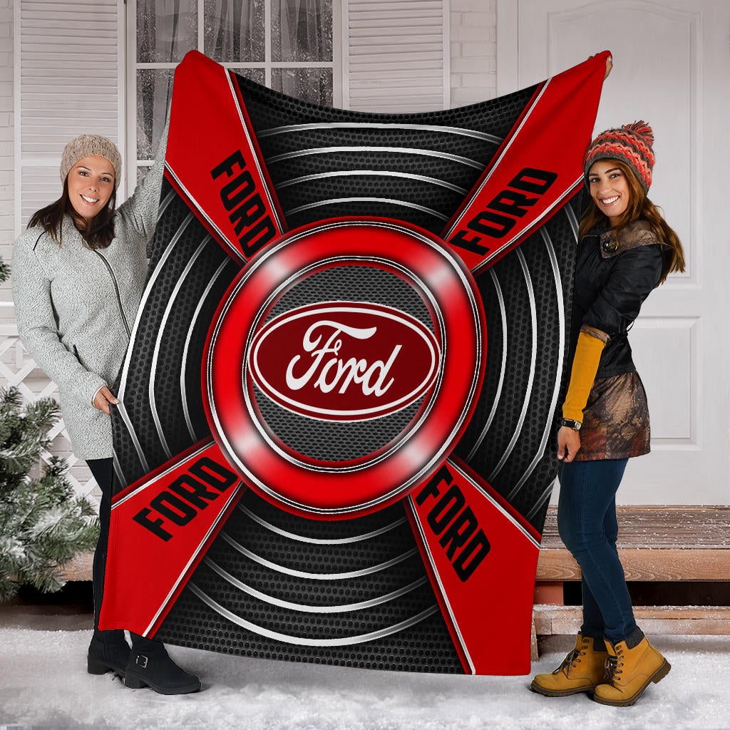 Ford Blanket Red - Famjoys Ford Blanket Red - Famjoys