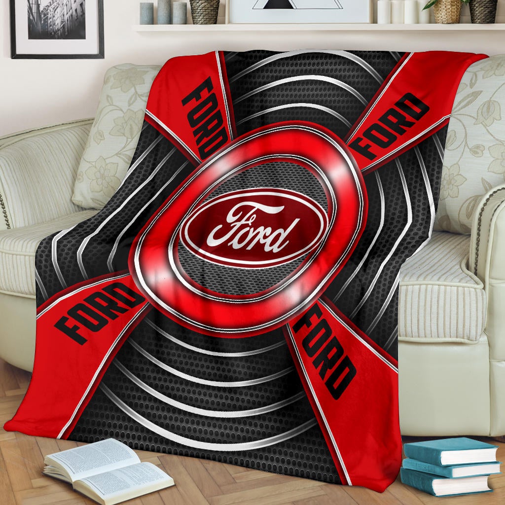 Ford Blanket Red - Famjoys Ford Blanket Red - Famjoys