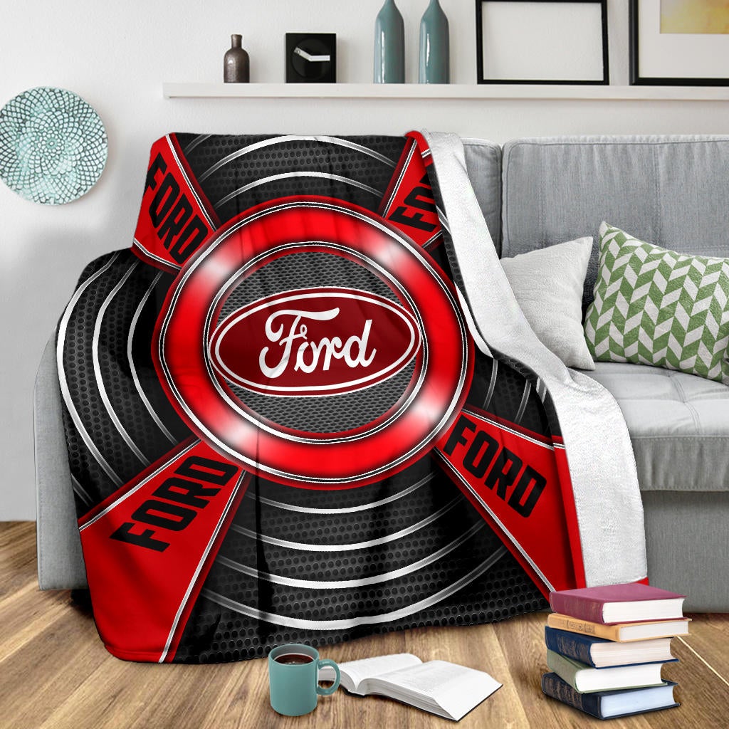 Ford Blanket Red - Famjoys Ford Blanket Red - Famjoys