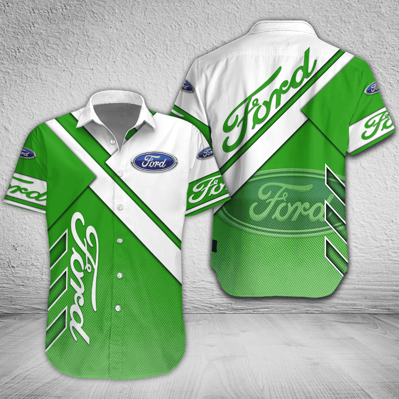 Ford Button Shirt Custom Name, Multicolor - Famjoys Ford Button Shirt Custom Name, Multicolor - Famjoys