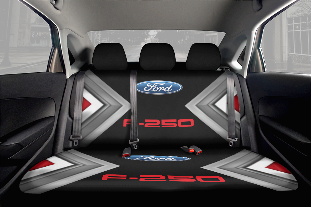 FORD F-250 Back Seat Cover V1