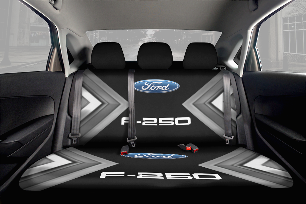 FORD F-250 Back Seat Cover V2