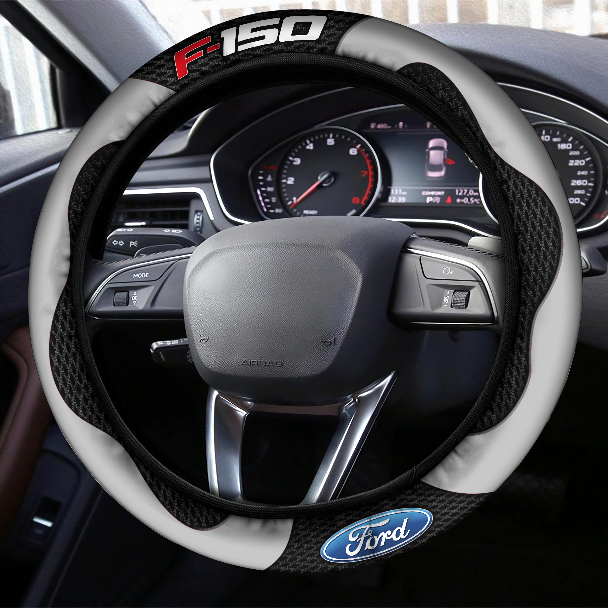 Ford F150 Steering Wheel Cover L4 - Famjoys Ford F150 Steering Wheel Cover L4 - Famjoys