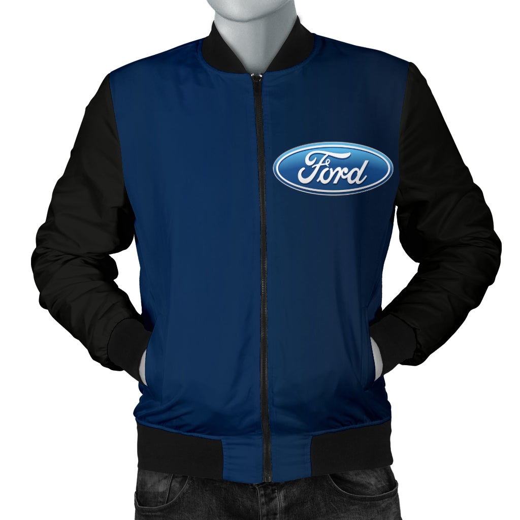 Ford Men's Bomber Jacket - Famjoys Ford Men's Bomber Jacket - Famjoys