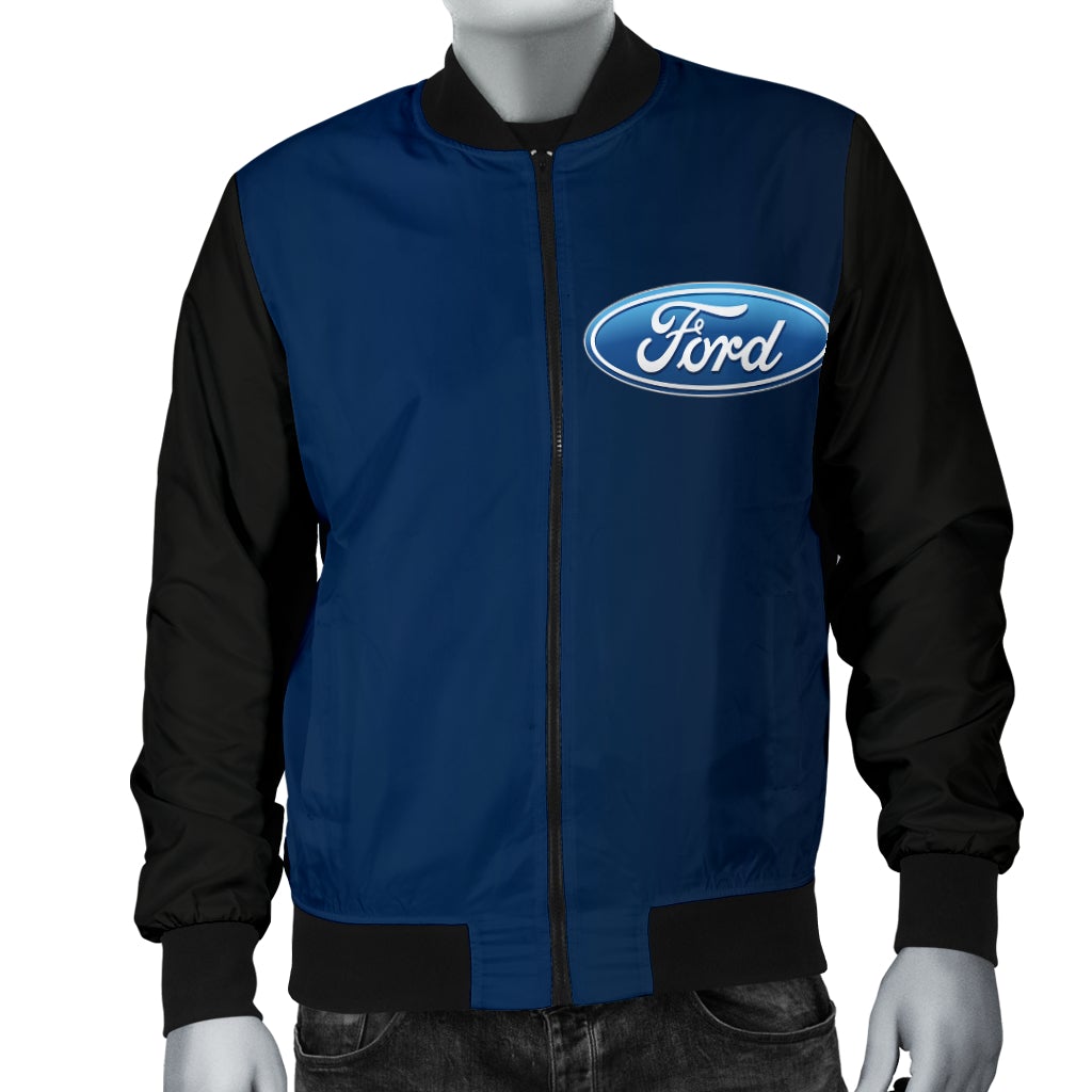 Ford Men's Bomber Jacket - Famjoys Ford Men's Bomber Jacket - Famjoys