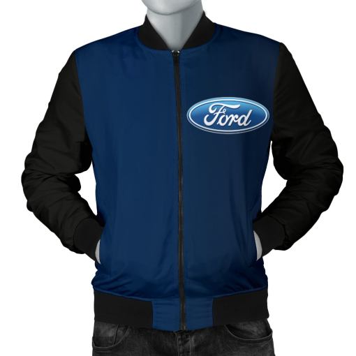 Ford Men's Bomber Jacket - Famjoys Ford Men's Bomber Jacket - Famjoys