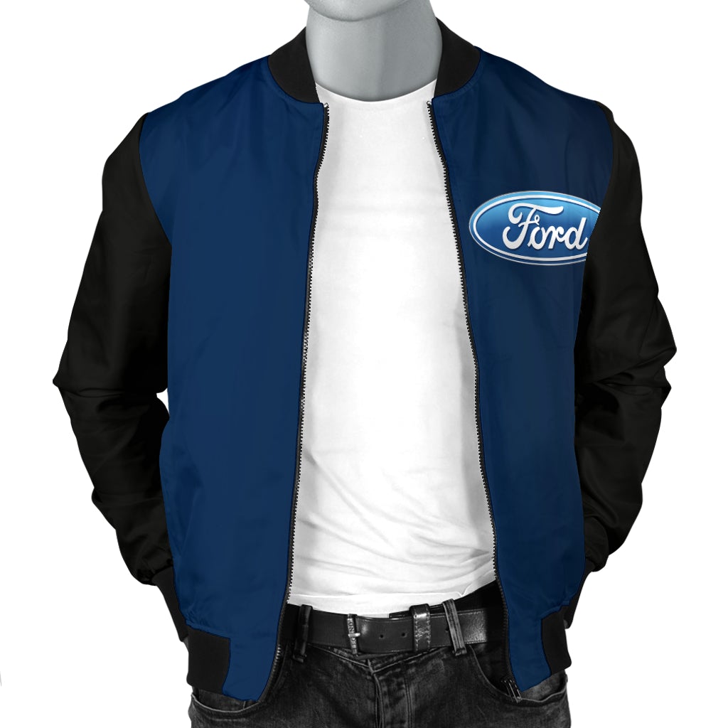 Ford Men's Bomber Jacket - Famjoys Ford Men's Bomber Jacket - Famjoys