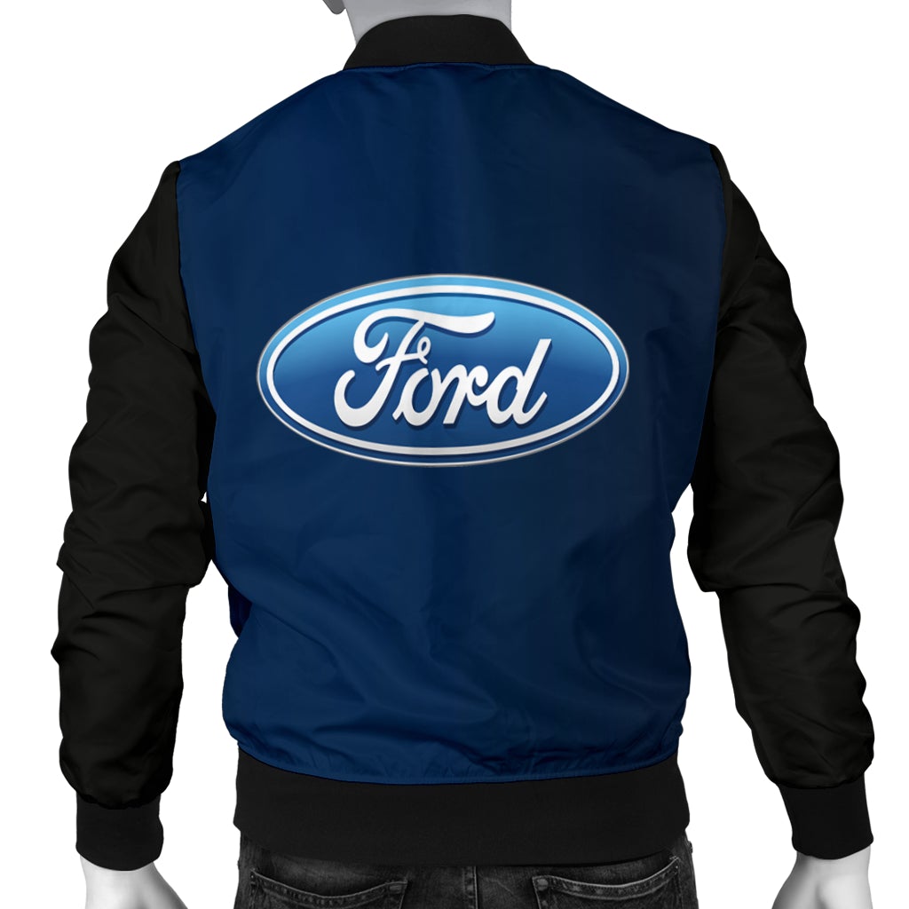 Ford Men's Bomber Jacket - Famjoys Ford Men's Bomber Jacket - Famjoys