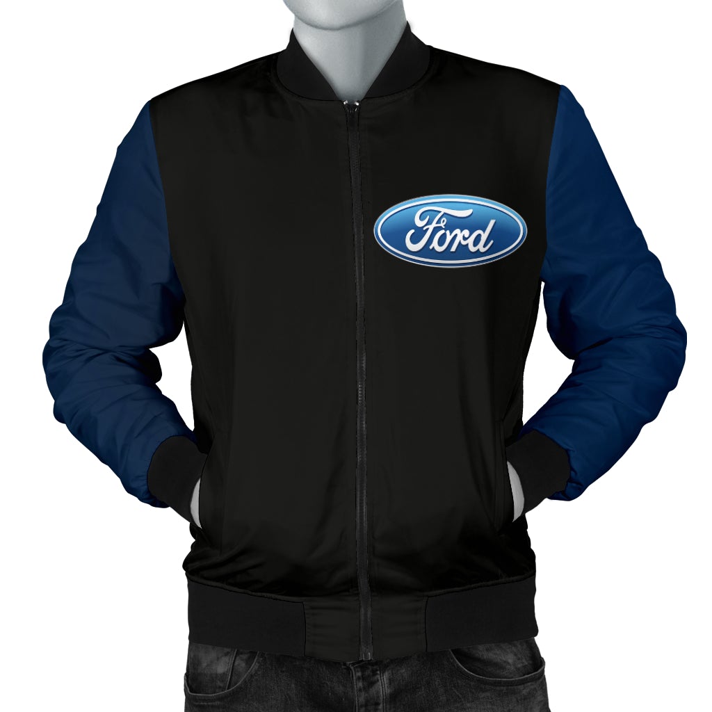 Ford Men's Bomber Jacket New - Famjoys Ford Men's Bomber Jacket New - Famjoys