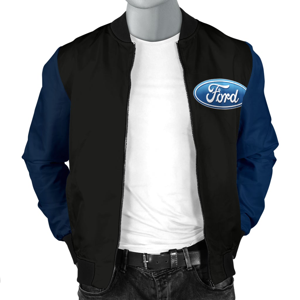 Ford Men's Bomber Jacket New - Famjoys Ford Men's Bomber Jacket New - Famjoys