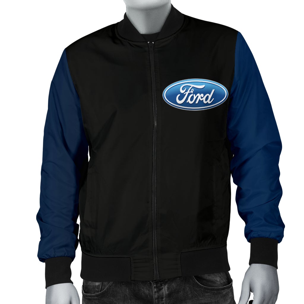 Ford Men's Bomber Jacket New - Famjoys Ford Men's Bomber Jacket New - Famjoys