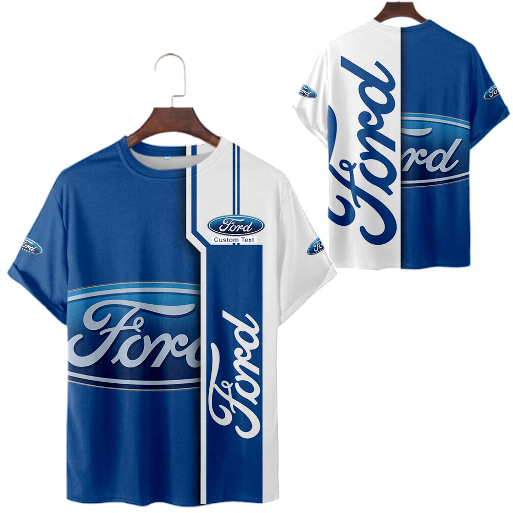 Ford Motor Company 3D Apparel Zip Hoodie,Pant,Polo, Button Hawaii Shirt Personalized - Famjoys Ford Motor Company 3D Apparel Zip Hoodie,Pant,Polo, Button Hawaii Shirt Personalized - Famjoys