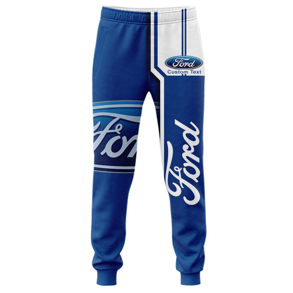 Ford Motor Company 3D Apparel Zip Hoodie,Pant,Polo, Button Hawaii Shirt Personalized - Famjoys Ford Motor Company 3D Apparel Zip Hoodie,Pant,Polo, Button Hawaii Shirt Personalized - Famjoys