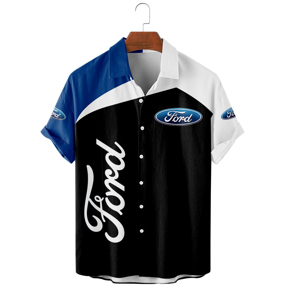 Ford Motor Company Full Printing T-Shirt, Hoodie, Zip, Bomber, Button Shirt - Famjoys Ford Motor Company Full Printing T-Shirt, Hoodie, Zip, Bomber, Button Shirt - Famjoys