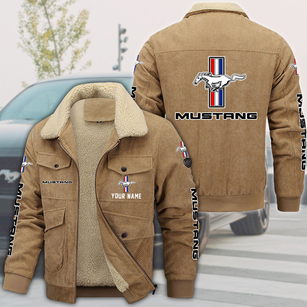 Ford mustang Fleece Jacket - Famjoys Ford mustang Fleece Jacket - Famjoys
