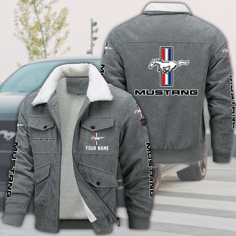 Ford mustang Fleece Jacket - Famjoys Ford mustang Fleece Jacket - Famjoys