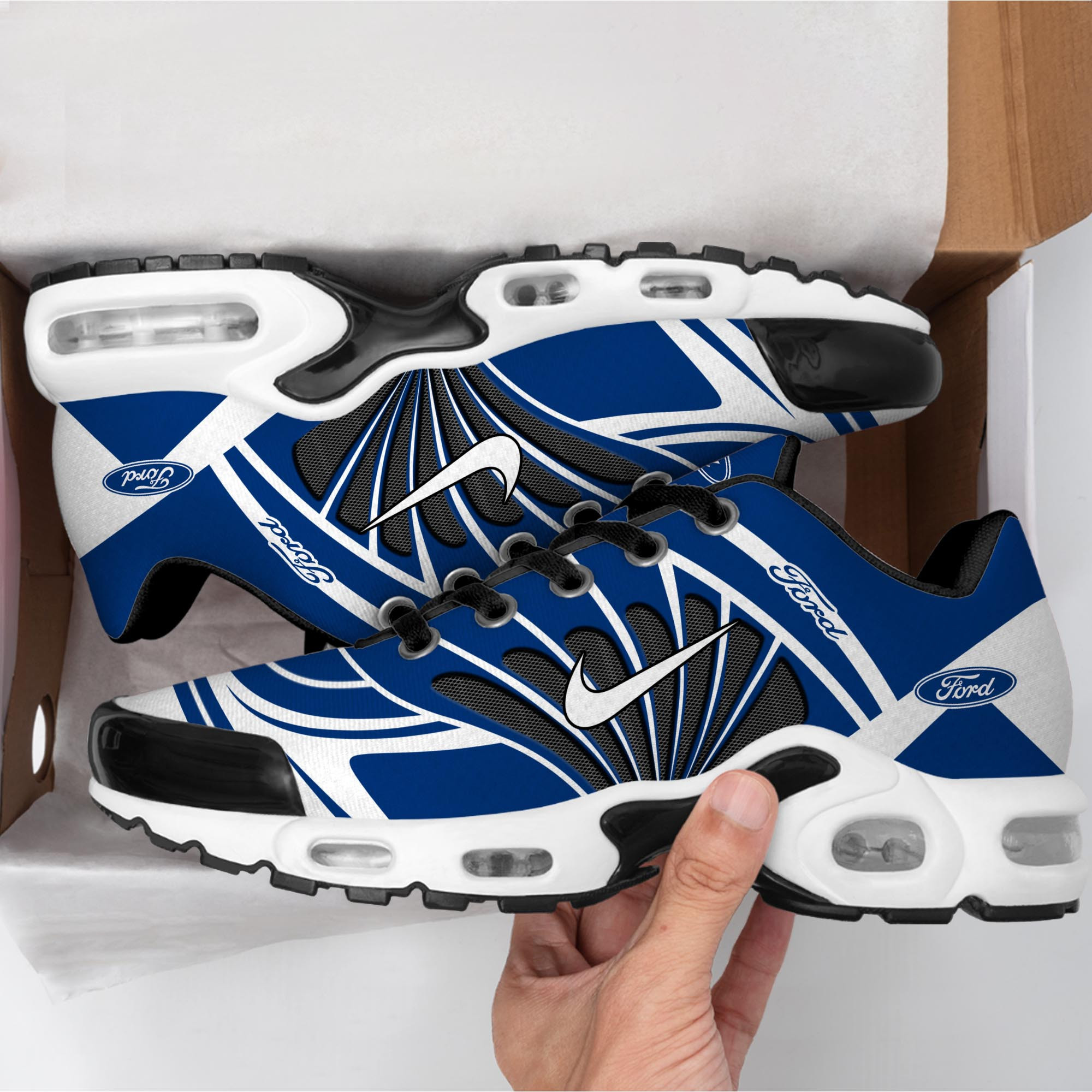 Ford Personalized Name Air Cushion Sports Shoes 1135 - Famjoys Ford Personalized Name Air Cushion Sports Shoes 1135 - Famjoys