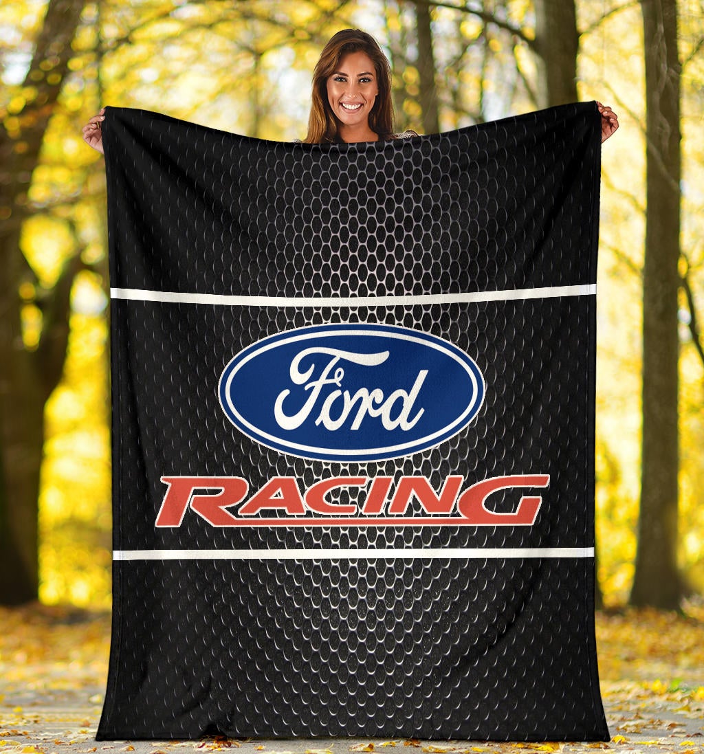 Ford Racing Blanket - Famjoys Ford Racing Blanket - Famjoys
