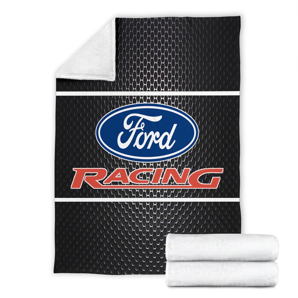 Ford Racing Blanket - Famjoys Ford Racing Blanket - Famjoys