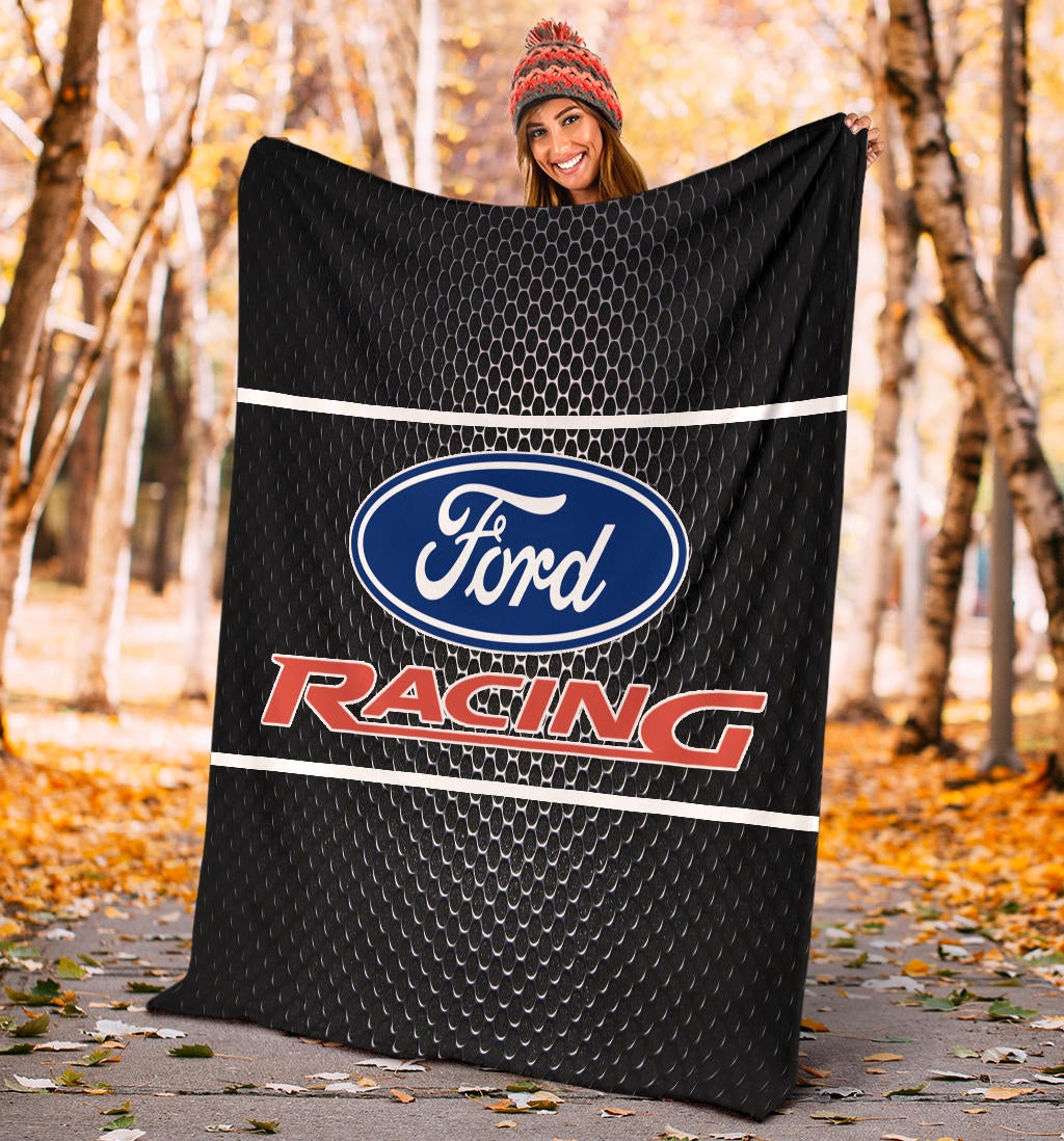 Ford Racing Blanket - Famjoys Ford Racing Blanket - Famjoys
