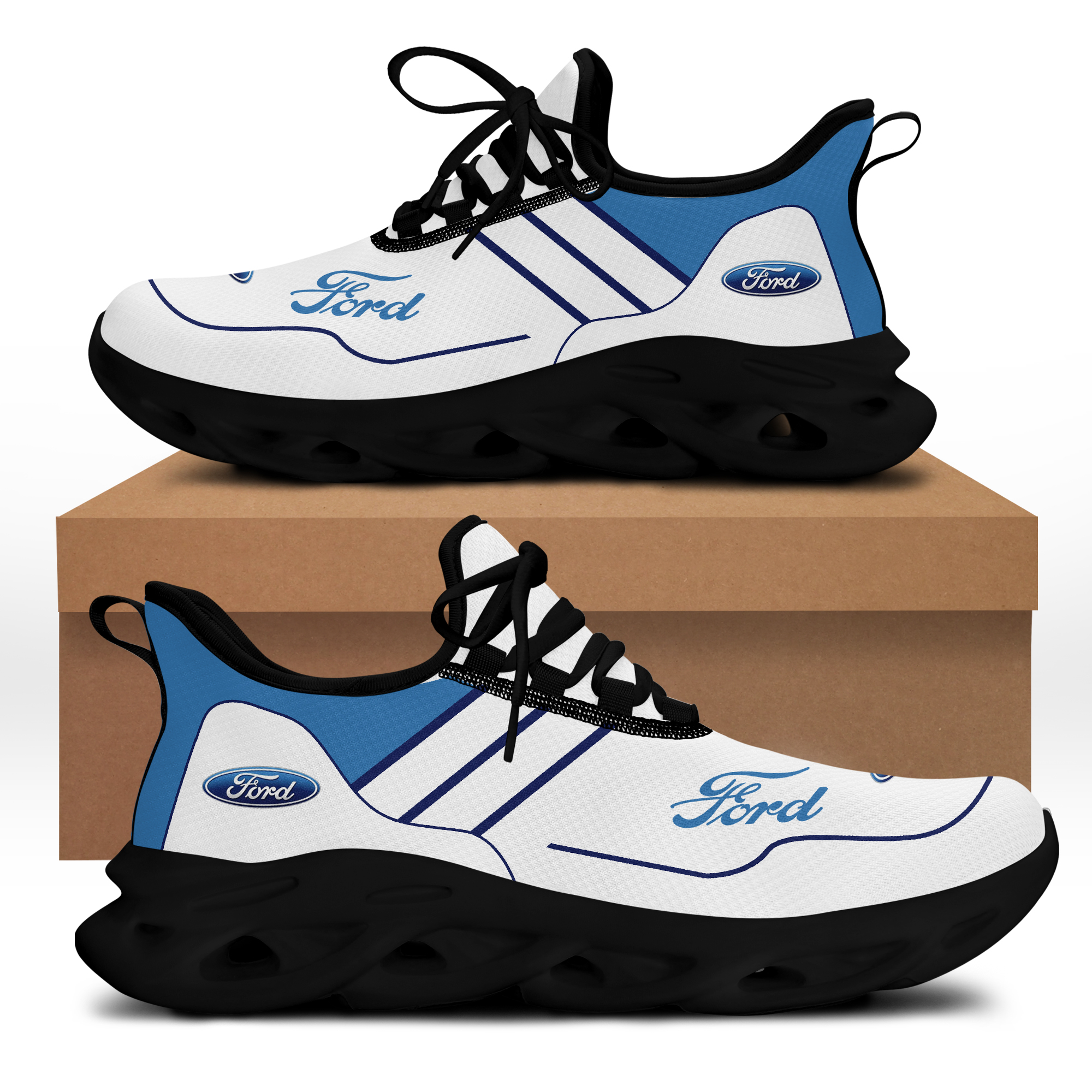 Ford Sneakers Shoes - Famjoys Ford Sneakers Shoes - Famjoys