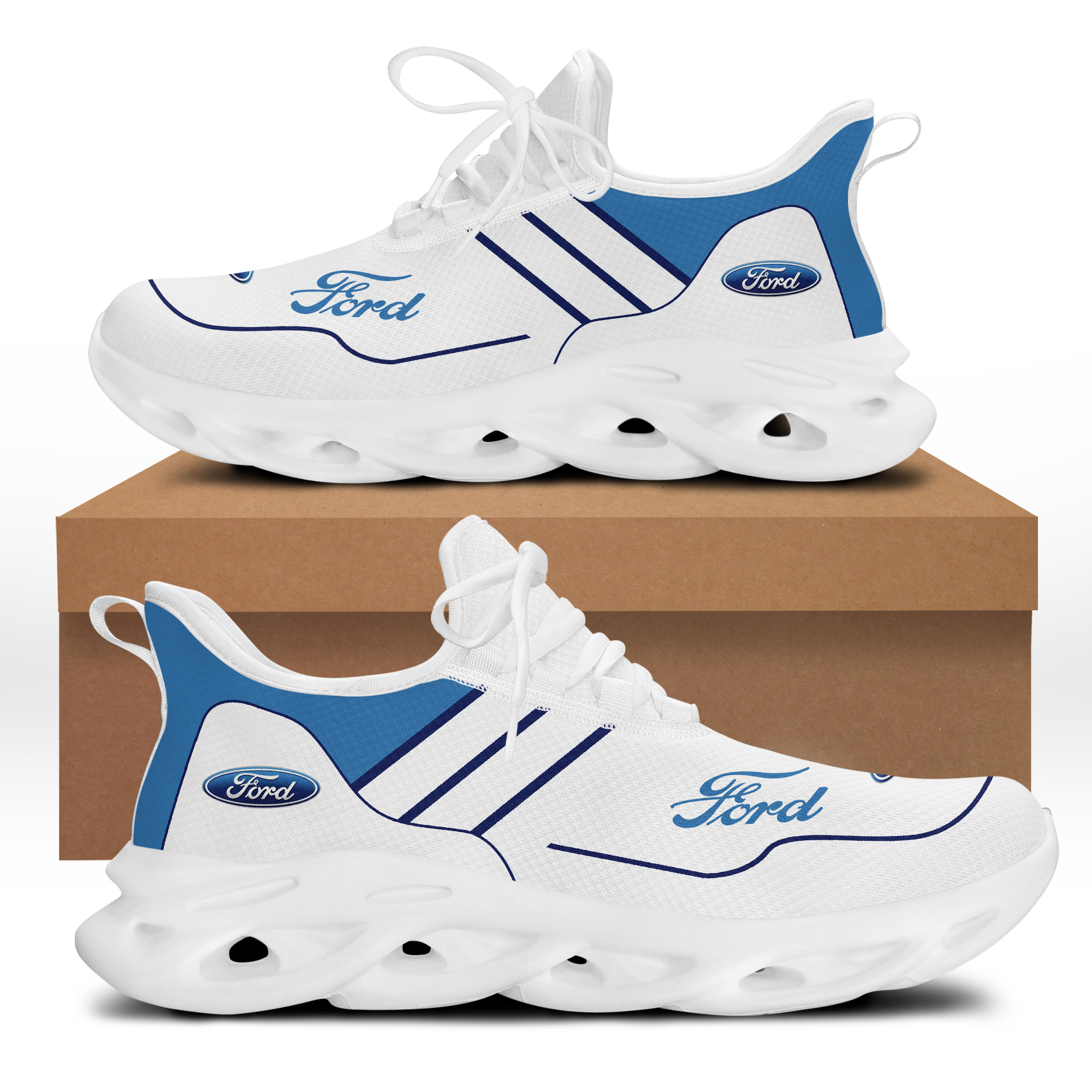 Ford Sneakers Shoes - Famjoys Ford Sneakers Shoes - Famjoys