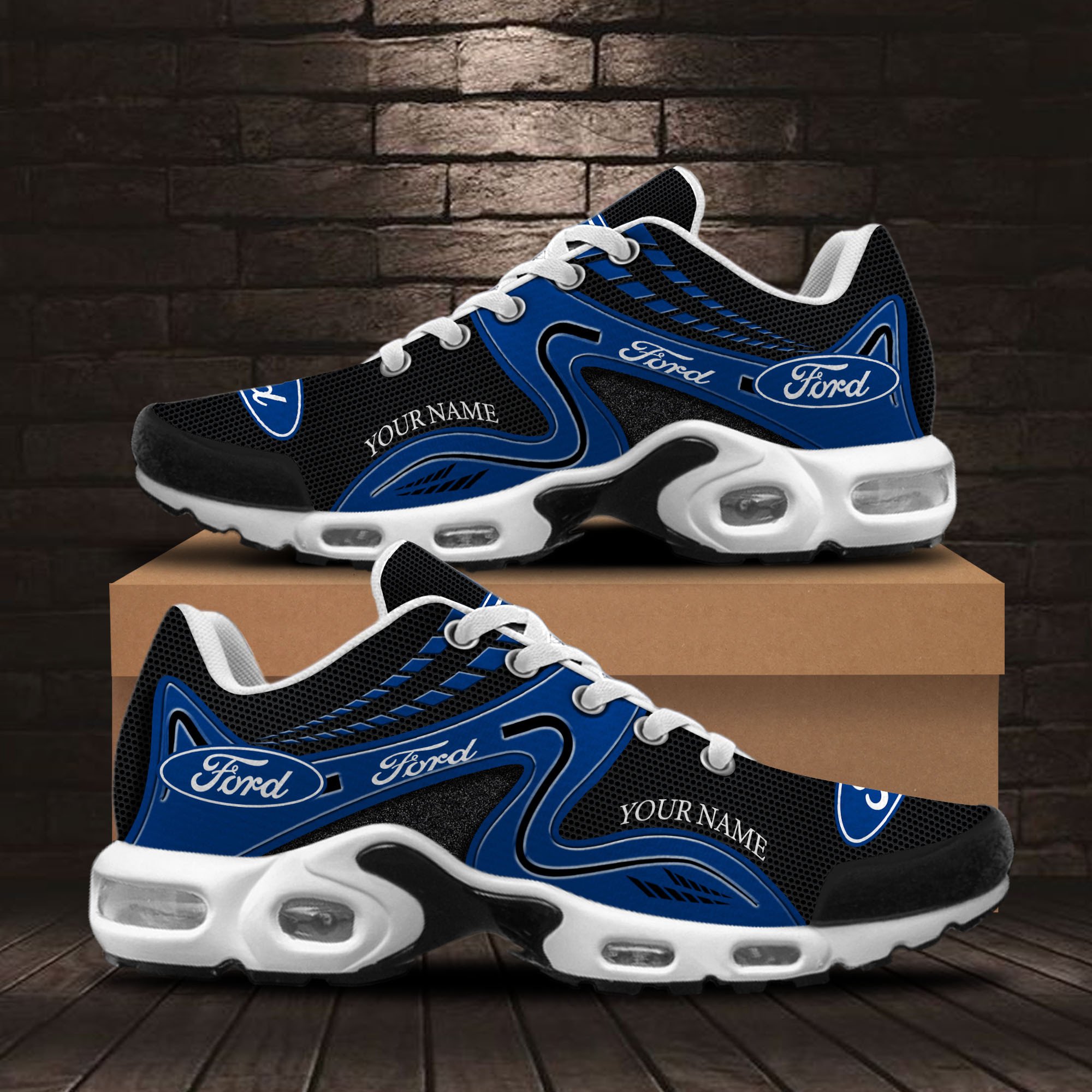 Ford TN Shoes Sneakers For Men And Women - Famjoys Ford TN Shoes Sneakers For Men And Women - Famjoys
