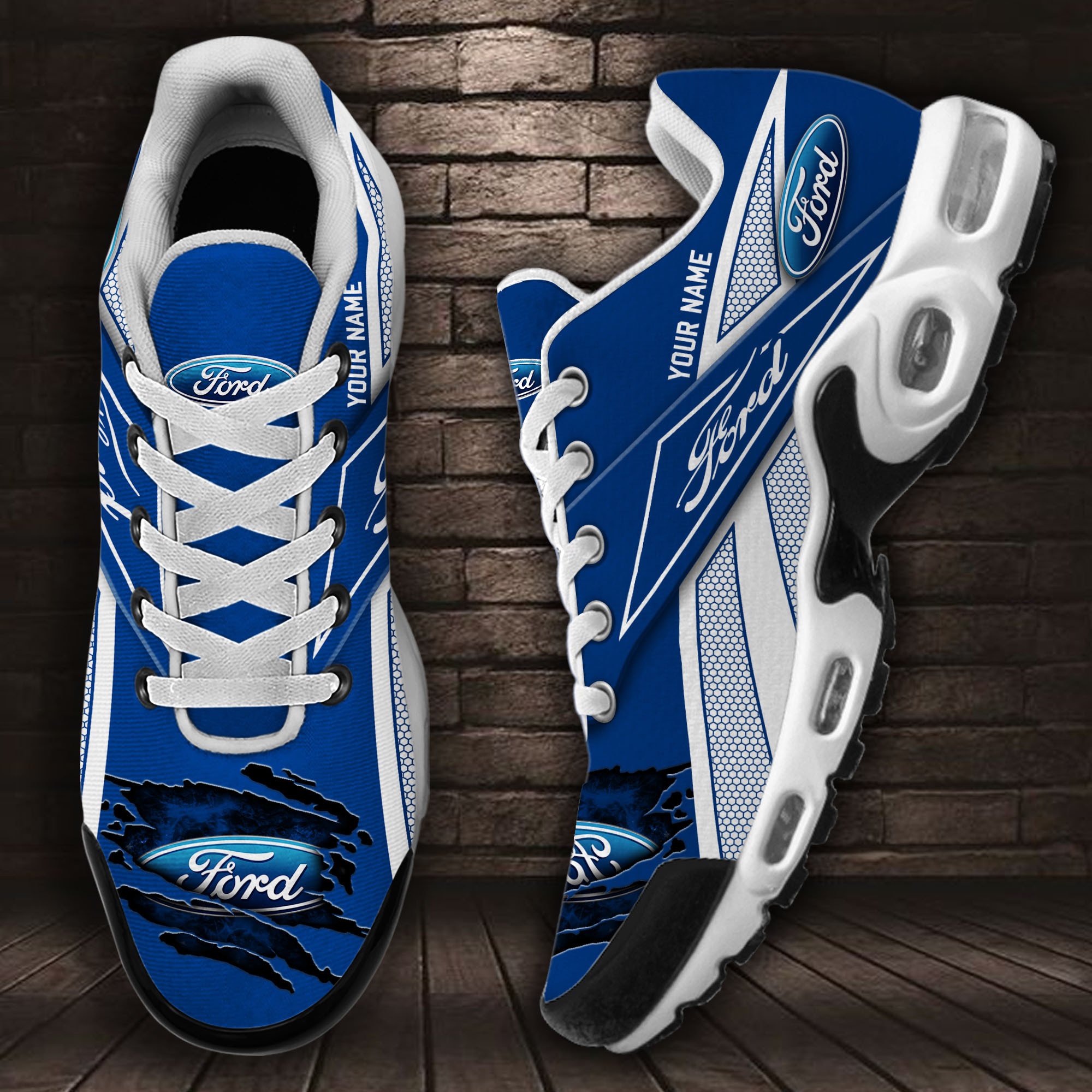 Ford TN Shoes Sneakers For Men And Women - Famjoys Ford TN Shoes Sneakers For Men And Women - Famjoys
