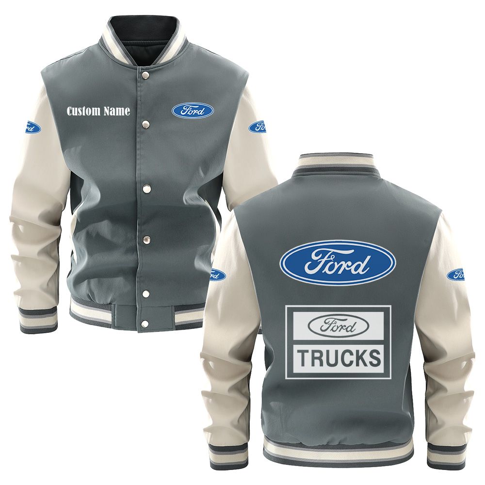 Ford truck Varsity Jacket, Baseball jacket, Letterman Jacket Customize Name, Multicolor - Famjoys Ford truck Varsity Jacket, Baseball jacket, Letterman Jacket Customize Name, Multicolor - Famjoys