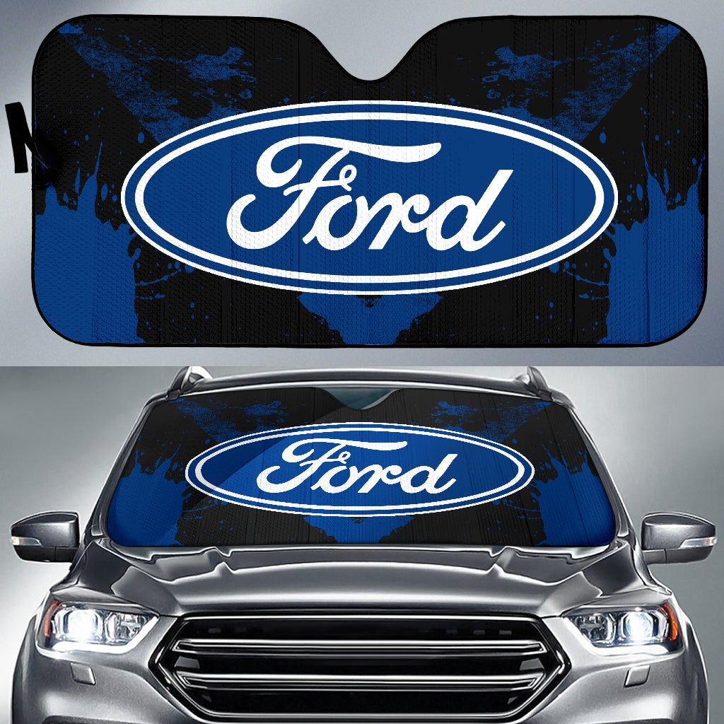 Ford Windshield Sun Shade Blue - Famjoys Ford Windshield Sun Shade Blue - Famjoys
