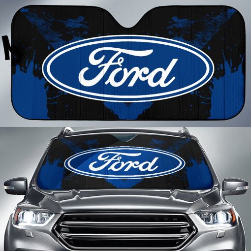 Ford Windshield Sun Shade Blue - Famjoys Ford Windshield Sun Shade Blue - Famjoys