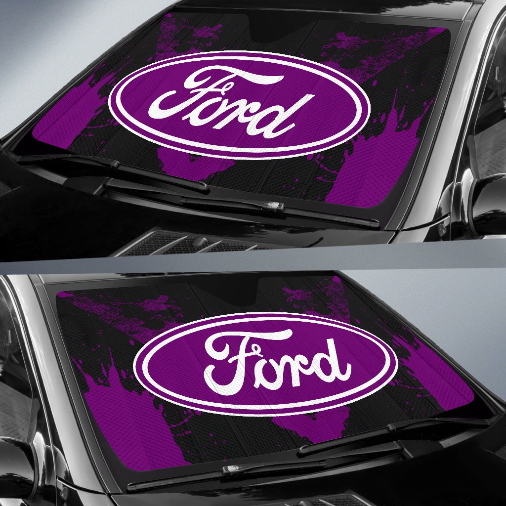 Ford Windshield Sun Shade Pink - Famjoys Ford Windshield Sun Shade Pink - Famjoys