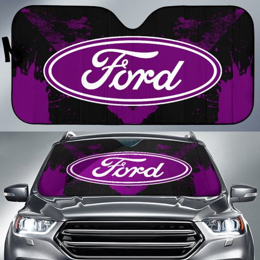 Ford Windshield Sun Shade Pink - Famjoys Ford Windshield Sun Shade Pink - Famjoys