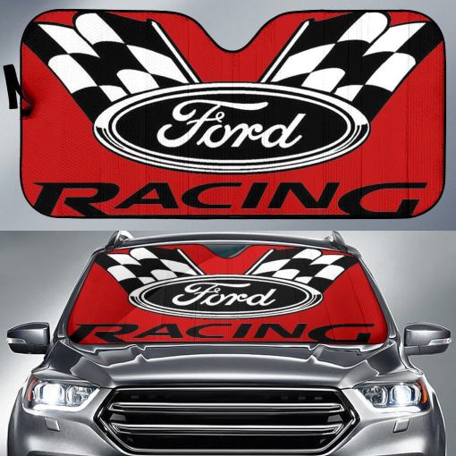 Ford Windshield Sun Shade V8 - Famjoys Ford Windshield Sun Shade V8 - Famjoys