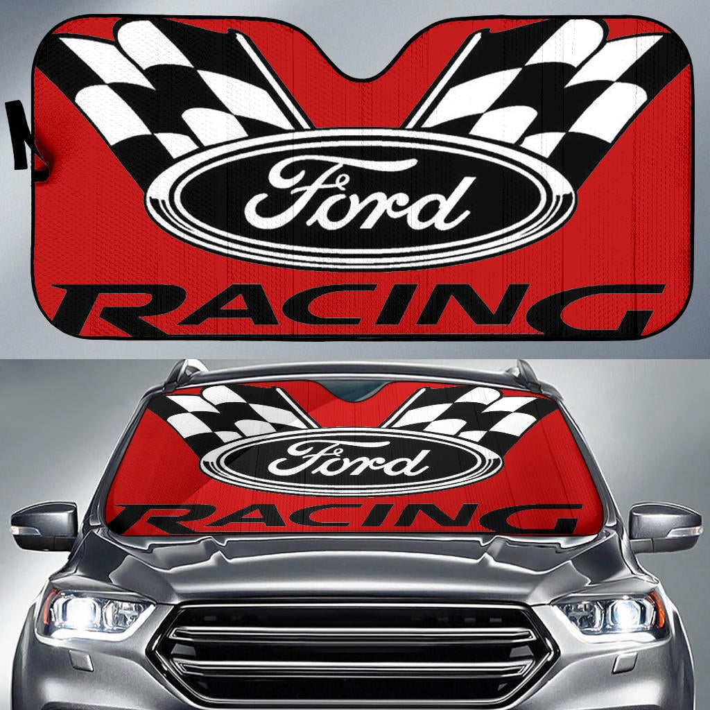 Ford Windshield Sun Shade V8 - Famjoys Ford Windshield Sun Shade V8 - Famjoys