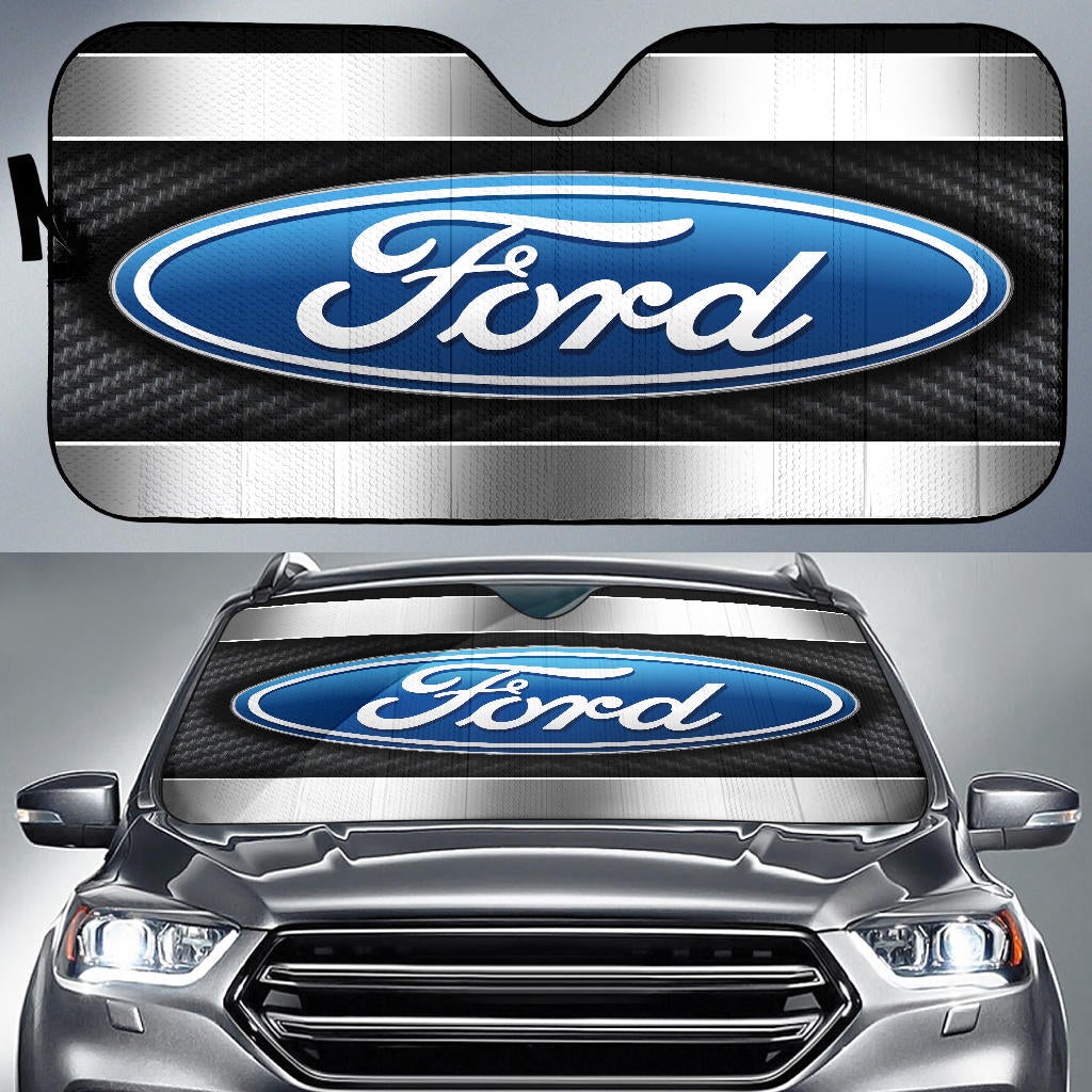 Ford Windshield Sun Shade V9 - Famjoys Ford Windshield Sun Shade V9 - Famjoys
