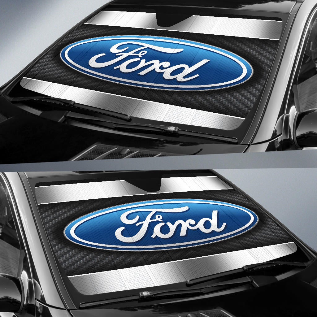 Ford Windshield Sun Shade V9 - Famjoys Ford Windshield Sun Shade V9 - Famjoys