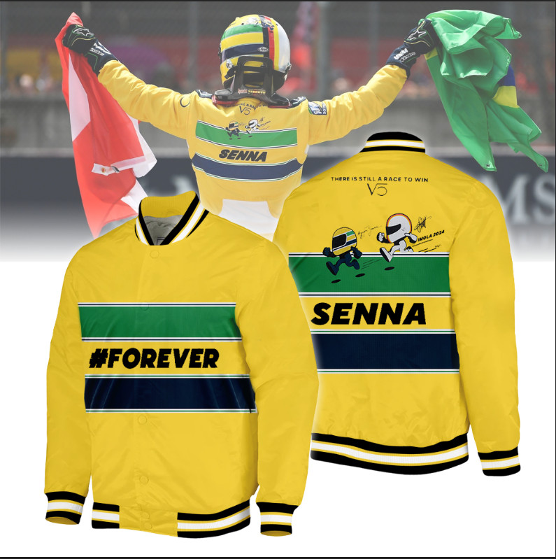 FOREVER SENNA Zip Bomber - Famjoys FOREVER SENNA Zip Bomber - Famjoys