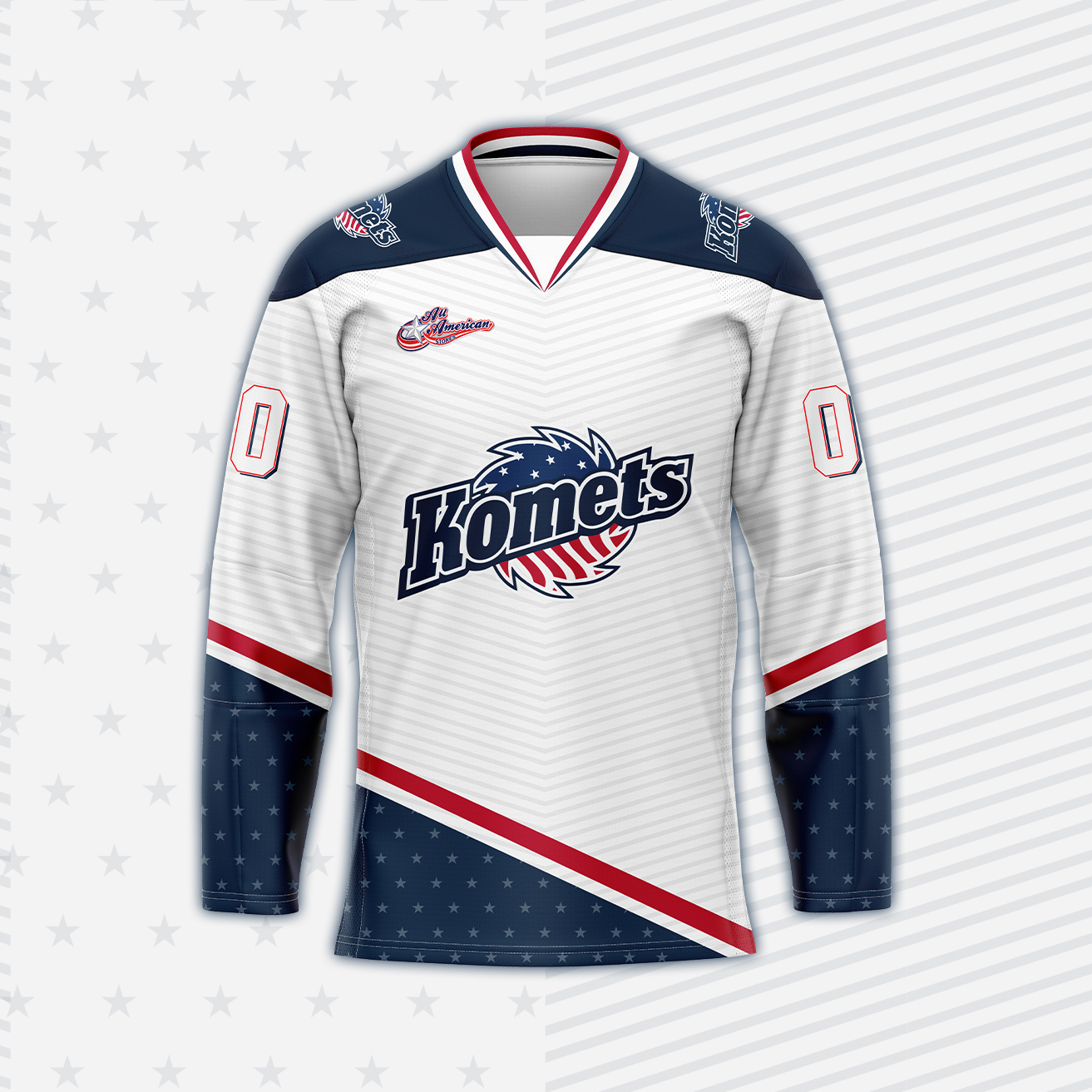 Fort Wayne Komets Military Appreciation Night Jersey - Famjoys Fort Wayne Komets Military Appreciation Night Jersey - Famjoys